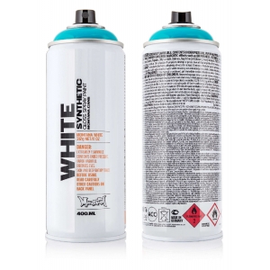 Montana WHITE - spray vopsea lucioasa 400 ml (optiuni culoare)